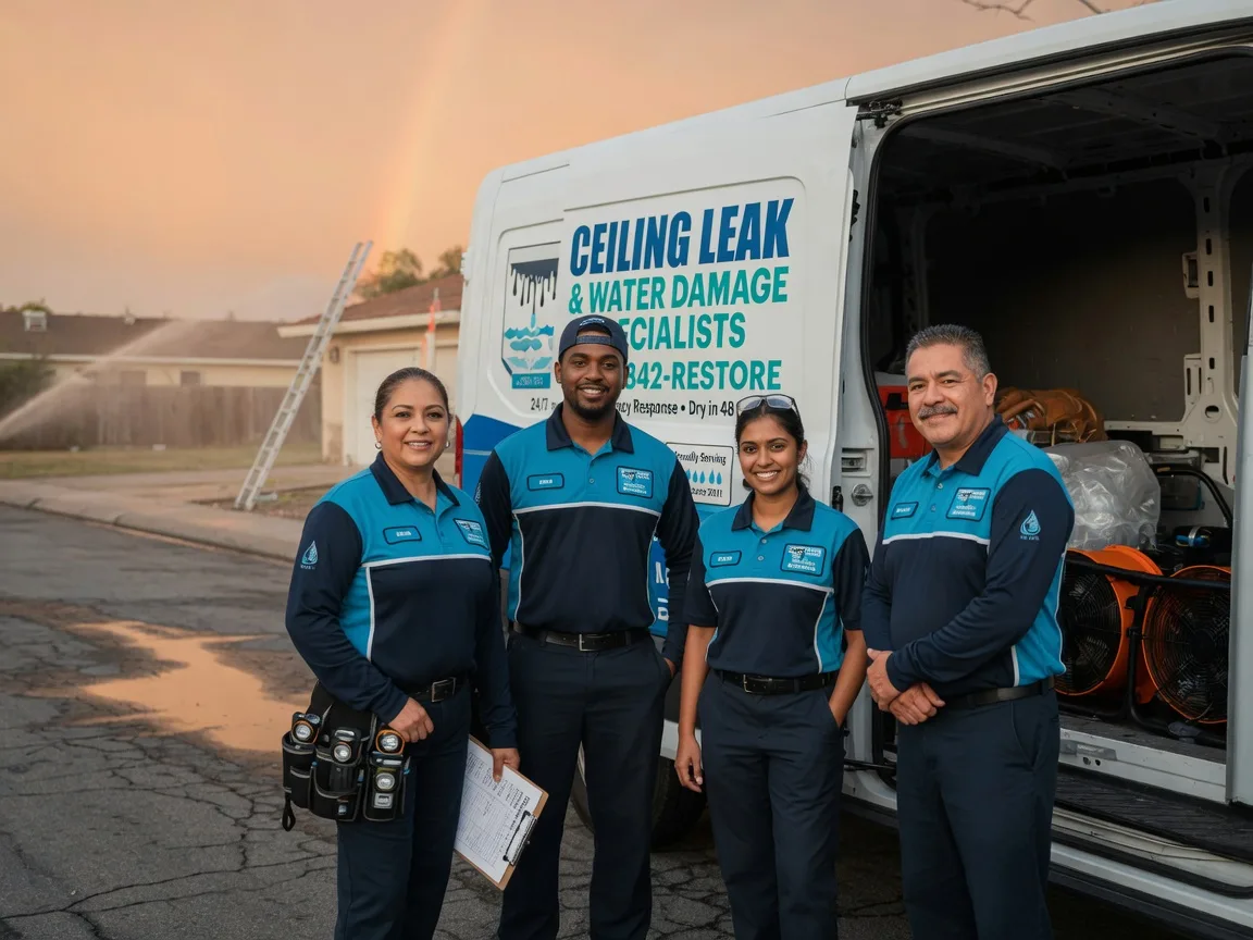 Ceiling Leak Cleanup company in Edgewater, MD